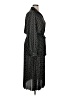 Max Studio 100% Polyester Polka Dots Black Casual Dress Size XL - photo 4