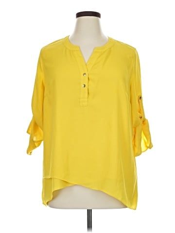 CATHERINE Catherine Malandrino 3/4 Sleeve Blouse (view 1)