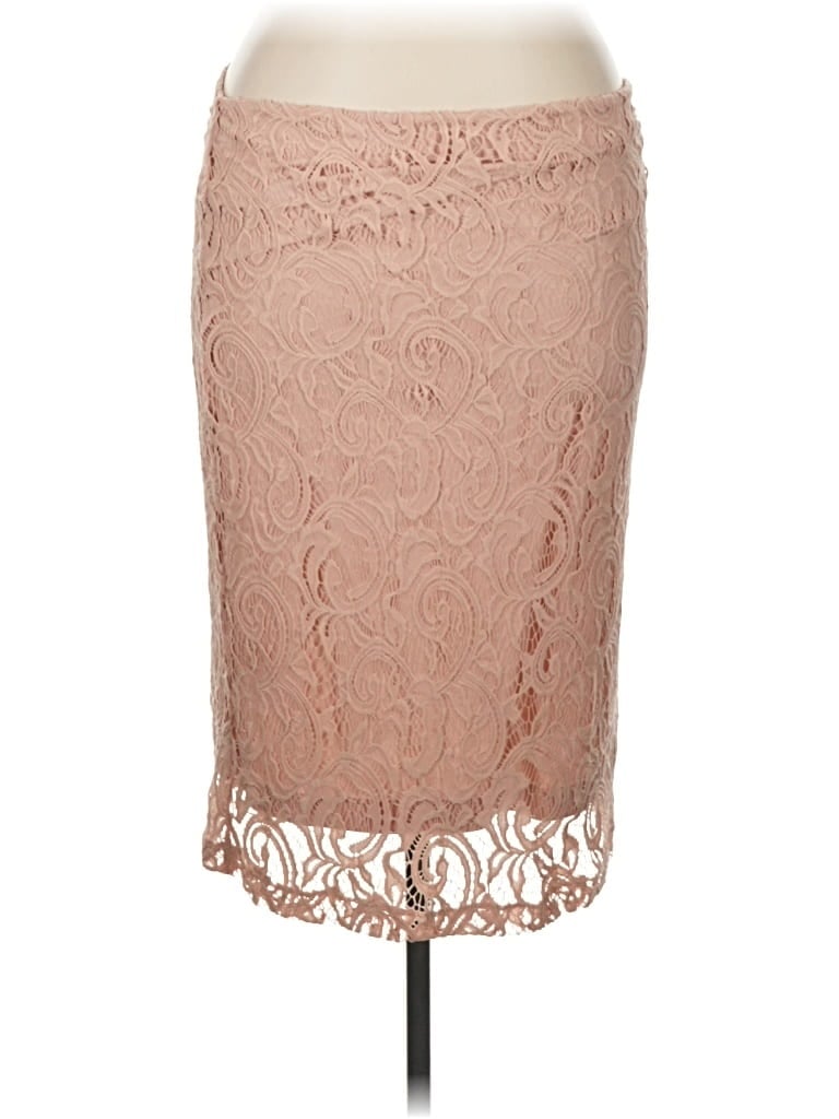Pre-owned Adrianna Papell Casual Skirt In Tan