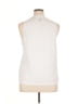 Asics 100% Polyester White Ivory Sleeveless T-Shirt Size XL - photo 2