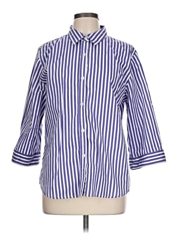 Haband! 3/4 Sleeve Button-Down Shirt (view 1)