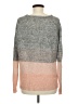 Kimchi Blue Color Block Gray Pullover Sweater Size M - photo 2