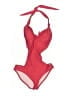 Assorted Brands Solid Red One Piece Swimsuit Size M - photo 1