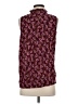 Ann Taylor LOFT 100% Polyester Purple Sleeveless Blouse Size S - photo 2