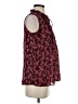 Ann Taylor LOFT 100% Polyester Purple Sleeveless Blouse Size S - photo 4