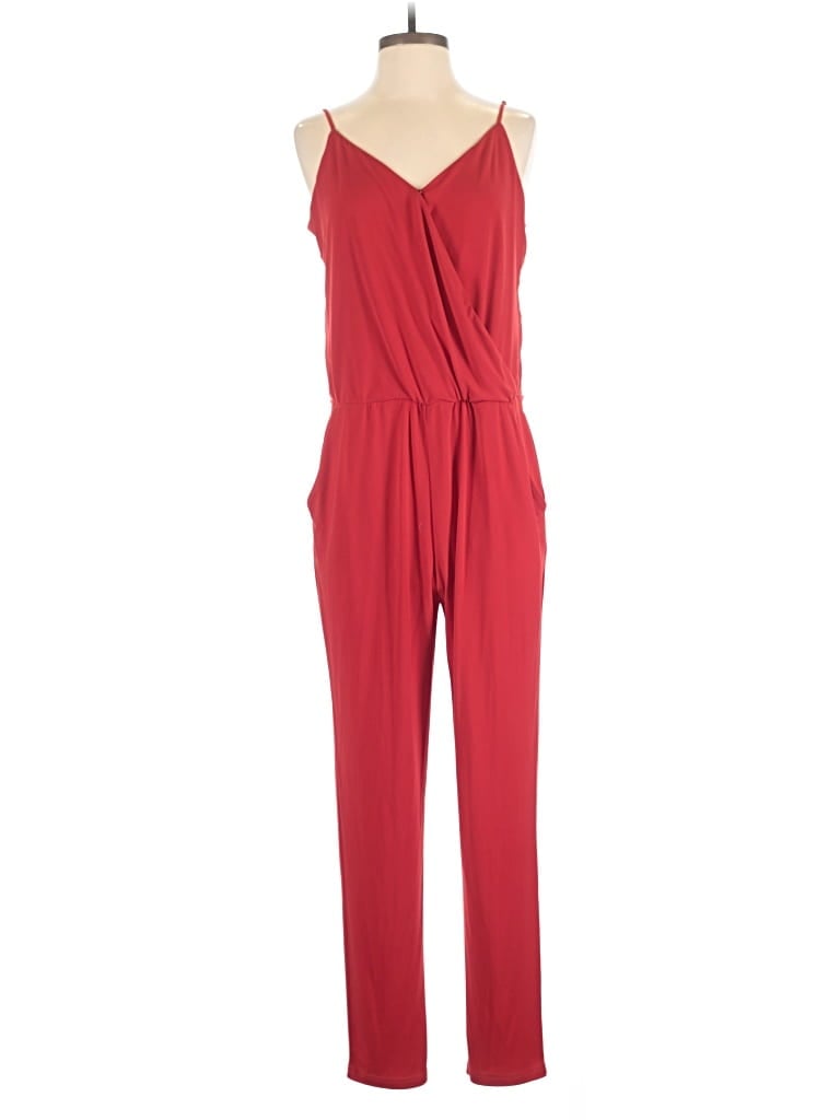 Pre-owned 1.state Jumpsuit In Red