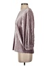 World Market Metallic Silver Pullover Sweater Size S - photo 5