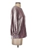 World Market Metallic Silver Pullover Sweater Size S - photo 4