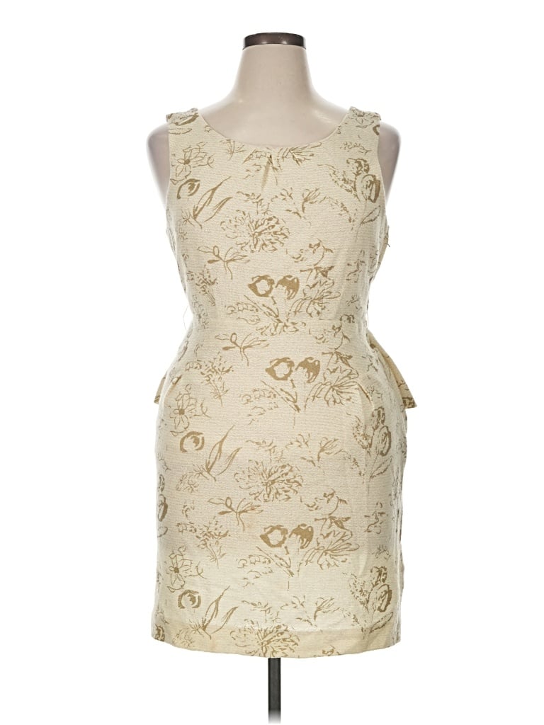 Pre-owned Moulinette Soeurs Cocktail Dress In Ivory