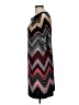 Studio One Chevron-herringbone Burgundy Casual Dress Size M - photo 5