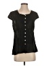 Siganka Black Short Sleeve Top Size S - photo 1