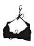 Unbranded Solid Black Swimsuit Top Size M - photo 2