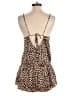 Betsey Johnson Animal Print Brown Romper Size S - photo 2