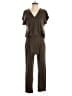 Uniqlo Solid Brown Jumpsuit Size XS - photo 1