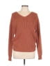 By Grace 100% Acrylic Solid Brown Pullover Sweater Size M - photo 1