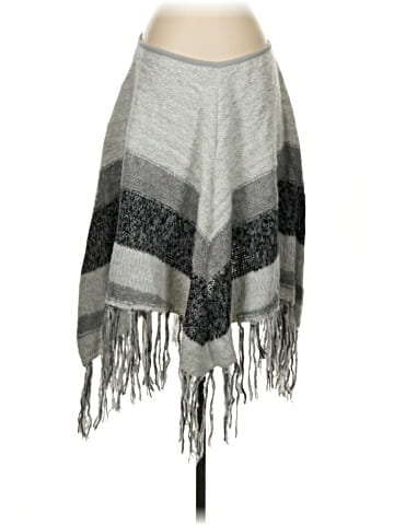 Sun & Shadow Poncho (view 1)