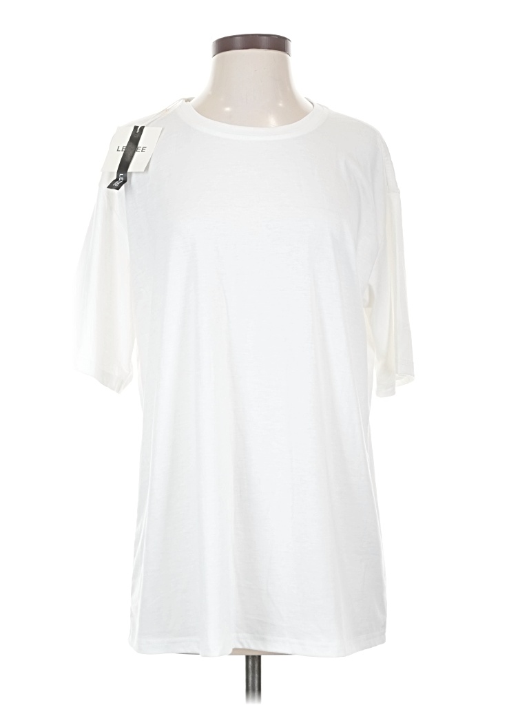 Pre-owned Assorted Brands Short Sleeve T-shirt In White