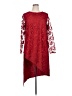 ASHRO 100% Polyester Burgundy Cocktail Dress Size 16 - photo 1