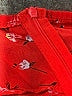 Unbranded 100% Polyester Hearts Red Cocktail Dress Size L - photo 7