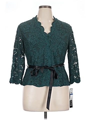 Alex Evenings 3/4 Sleeve Blouse (view 1)