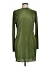 Unbranded 100% Polyester Solid Green Casual Dress Size M - photo 1