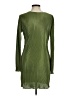 Unbranded 100% Polyester Solid Green Casual Dress Size M - photo 2