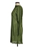 Unbranded 100% Polyester Solid Green Casual Dress Size M - photo 5