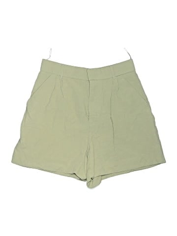 Zara Khaki Shorts (view 1)
