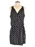 White House Black Market Hearts Black Romper Size 6 - photo 1