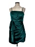 Francesca's 100% Polyester Teal Cocktail Dress Size M - photo 1