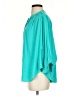 Chico's 100% Polyester Teal 3/4 Sleeve Blouse Size Sm (0.5) - photo 5