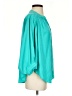 Chico's 100% Polyester Teal 3/4 Sleeve Blouse Size Sm (0.5) - photo 4