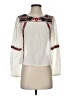Amuse Society Ivory Long Sleeve Blouse Size XS - photo 1