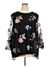 Catherines Black 3/4 Sleeve Blouse Size 4X - photo 1
