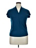 AMII Blue Short Sleeve Top Size XL - photo 1