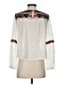 Amuse Society Ivory Long Sleeve Blouse Size XS - photo 2