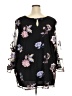 Catherines Black 3/4 Sleeve Blouse Size 4X - photo 2