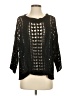 Bibi 100% Polyester Black Pullover Sweater Size S - photo 1
