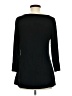 Gap Body Black 3/4 Sleeve Top Size M - photo 2