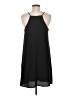 She + Sky 100% Polyester Solid Black Casual Dress Size M - photo 2