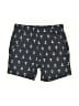 Hb 100% Cotton Print Black Board Shorts Size 3-6 mo - photo 1