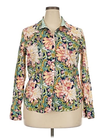 Van Heusen Long Sleeve Blouse (view 1)