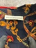 Evan Picone Paisley Black 3/4 Sleeve Blouse Size S - photo 7