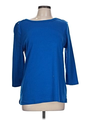 Croft & Barrow 3/4 Sleeve T-Shirt (view 1)