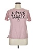 Unbranded Pink Short Sleeve T-Shirt Size XL - photo 1