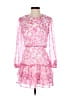 Aqua 100% Polyester Pink Cocktail Dress Size XS - photo 1
