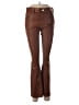 FRAME 100% Leather Brown Jeans Size 28 waist - photo 1