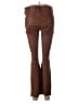 FRAME 100% Leather Brown Jeans Size 28 waist - photo 2