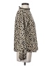 Shein 100% Polyester Polka Dots Tan Long Sleeve Blouse Size S - photo 4