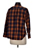 Madewell Plaid Orange Long Sleeve Button-Down Shirt Size M - photo 2